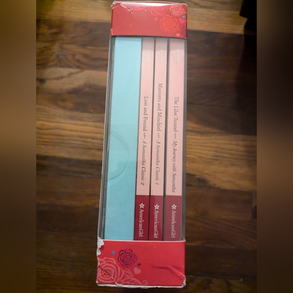 American girl doll 3 book set with mini Samantha doll - Picture 4 of 4